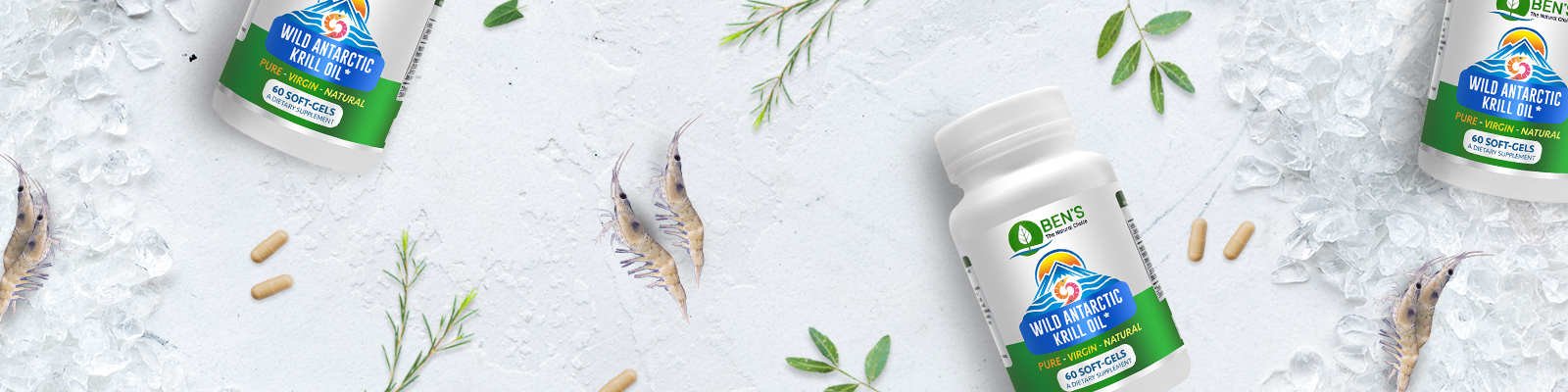 Pure Krill Oil Supplement: Ben’s Wild Antarctic Krill Oil