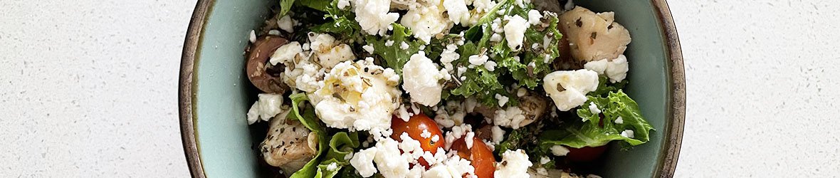 Easy Diabetes Recipe: Greek Chicken Salad In A Jar